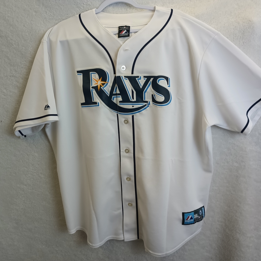 Tampa Bay Rays Wil MyersMajestic White Jersey